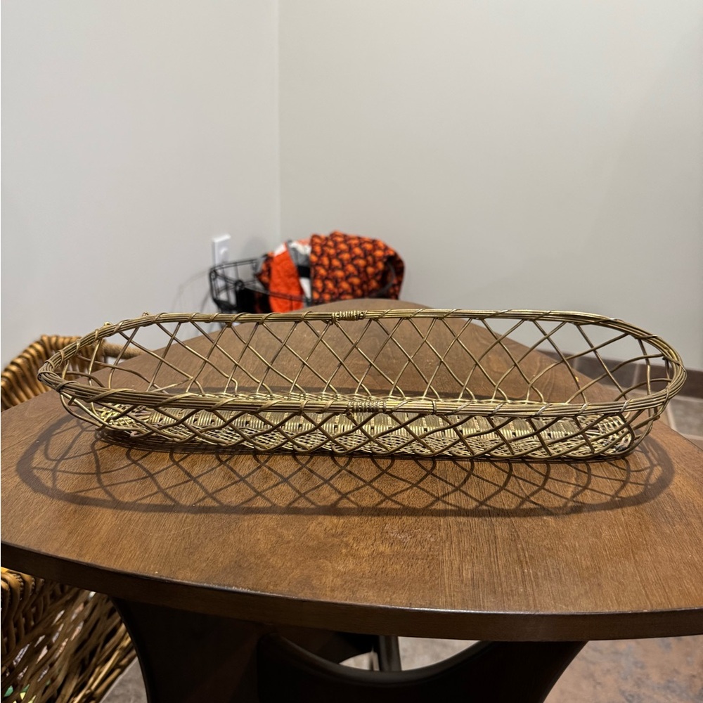 Brass Wire Basket